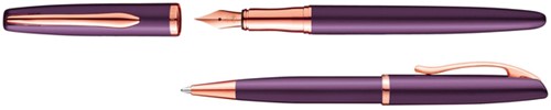 Schrijfset Pelikan Jazz Noble Elegance K36+P36 medium viola-3