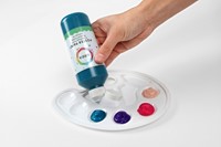 Plakkaatverf Qrea set à 6 fun kleuren 250ml-3