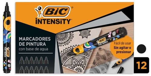 Paintmarker Bic Intensity zwart-3