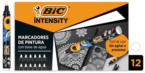 Paintmarker Bic Intensity wit-2