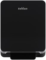 Handdoekroldispenser Satino SYS1 Hyginity zwart 333419-2