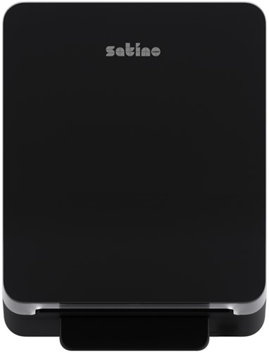 Handdoekroldispenser Satino SYS1 Hyginity zwart 333419-2