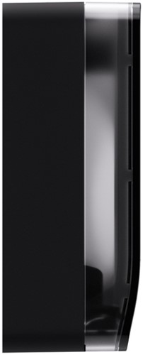 Toiletpapierdispenser Satino JT2 Hyginity jumbo L zwart 333407-3