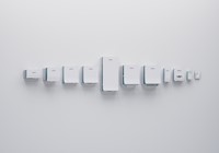 Toiletpapierdispenser Satino JT3 Hyginity systeemrol duo wit 333422-2