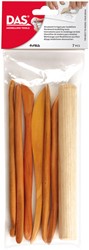 Kleigereedschap DAS 7-delig hout