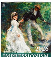 Kalender 2026 Helma 365 Grote Impressionistische Kunstkalender 520x450