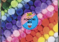 Pompons Folia 200 gram assorti