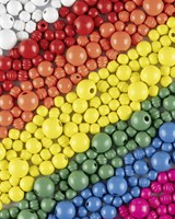 Houten kralen Folia 1000 gram assorti-3