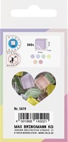 Mozaieksteentjes Folia 10x10mm glas pastel assorti-3