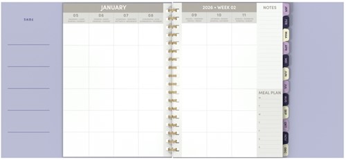 Familieagenda 2026 Lannoo 180x240 Mama Baas 7dagen/2pagina's-2