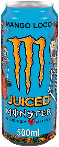 Energiedrank Monster juice mango loco blik 500ml