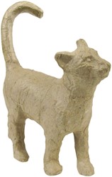 Figuur Décopatch kat rechtopstaand 11x3.5x12cm