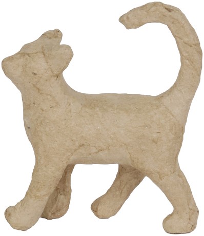 Figuur Décopatch kat rechtopstaand 11x3.5x12cm-3