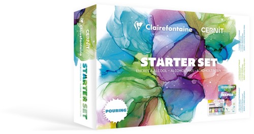 Alcoholinkt Clairefontaine & Cernit starterset 8-delig-2