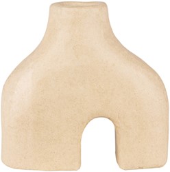 Figuur Décopatch vaas dubbele voet 19x7x18cm