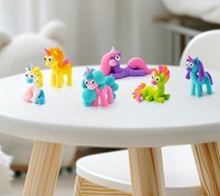 Klei Hey Clay eenhoorn set à 15 delen-1