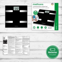 Weegschaal Medisana lichaamsanalyse BSA41 connect-3