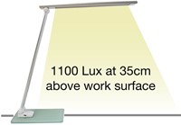 Bureaulamp Unilux Popy led wit-9