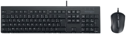 Toetsenbord + muis Kensington KM100 EQ bedraad AZERTY