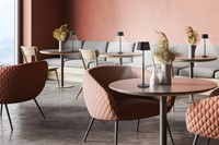 Tafellamp Securit Georgina LED oplaadbaar dimbaar zwart-5