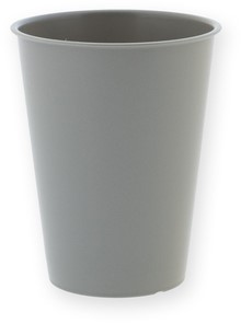 Koffiebeker IEZZY 180ml herbruikbaar Wauw 150 stuks grijs-2