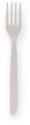 Vork IEZZY herbruikbaar PP 185mm 50 stuks wit