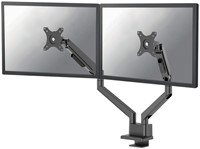 Monitorarm Neomounts NEXT Slim dual 17-32" zwart