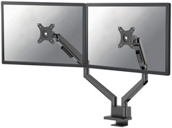 Monitorarm Neomounts NEXT Slim dual 17-32" zwart