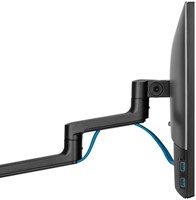 Monitorarm met laptophouder Neomounts NEXT Lite single 17-27" zwart-4