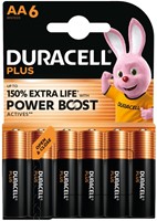 Batterij Duracell Plus Powerboost 6x AA