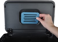 Pedaalemmer Desq 40 liter RVS wit-2