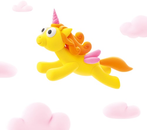 Klei Hey Clay Sunny 3 potjes-3