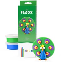 Klei Hey Clay Peacock 3 potjes