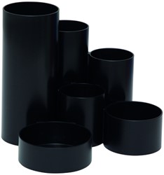 Pennenkoker MAUL tubo 6-vaks Ø150x125mm zwart