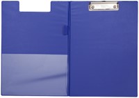 Klembordmap MAUL A4 staand PVC met penlus blauw-2