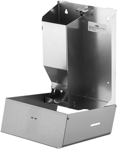 Dameshygiënedispenser MediQo-line klein RVS fingerprint coating-2