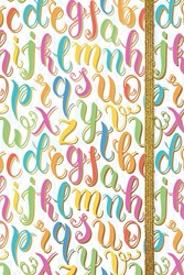 Notitieboekje letters/TC/150-110mm/Multi/Papier