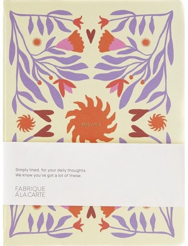 Notitieboek A-Journal Fabrique Palmtree Pink lijn