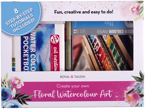 Aquarelverfset Talens Art Creation Floral Watercolour Art assorti