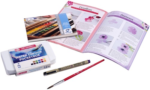 Aquarelverfset Talens Art Creation Floral Watercolour Art assorti-3