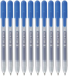 Gelschrijver Sakura Gelly Roll Classic 08 klikfunctie set à 10 stuks blauw