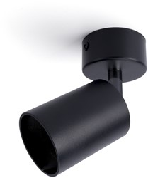 Plafondspot Integral Siena 1 spot IP20 GU10 zwart