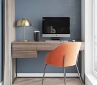 Afvalbak EKO Fandy 2 tafelmodel met swingdeksel 2,2 liter zwart-1