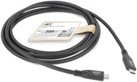 Kabel ACT USB-C 3.2 GEN.2 M/M zwart 2 meter-3