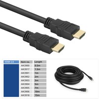Kabel ACT HS v2.0 HDMI-A male - HDMI-A male (AWG30) 3 meter-3