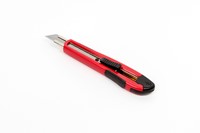 Snijmes IEZZY 18mm kunststof met softgrip inclusief 1 mesje-3