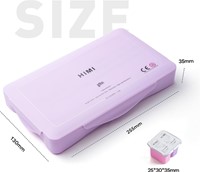 Gouache HIMI Twin cups 36 kleuren 12gr opbergbox lila-1