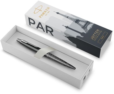 Balpen Parker Jotter special edition Paris grey CT medium-2