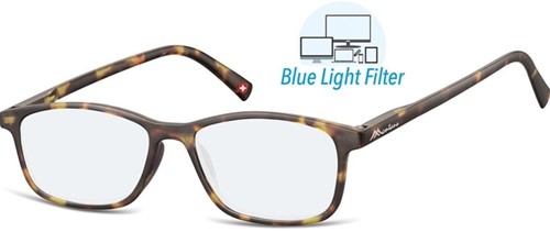 Leesbril  Montana +1.00 dpt blue light filter turtle
