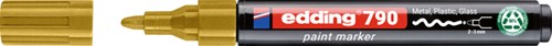 Paintmarker edding 790 PCR op alcoholbasis 2-3mm goud